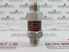 Parker 8v-c08l-1/3-v-ss-spl1500, Stainless Steel Check Valve, 24tu