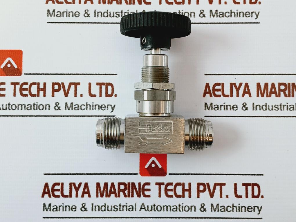 Parker 8v-p8k-ssv-pe Manual Bellow Valve Maximum 1250 Psig 44900336-pe