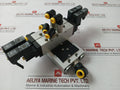 Parker 9121594806X Manifold Bar And Solenoid Valve P2E-kv32C 24Vdc 10 Bar/145Psi