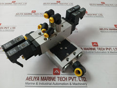 Parker 9121594806X Manifold Bar And Solenoid Valve P2E-kv32C 24Vdc 10 Bar/145Psi
