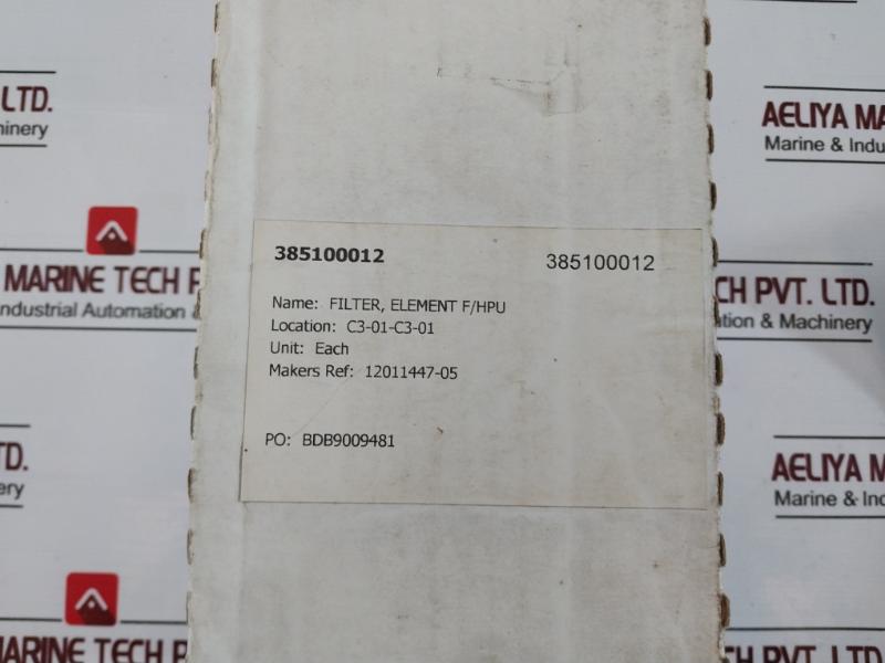 Parker 941043Q Wpf Series Hydraulic Filter Element 10 Micron For Hpu