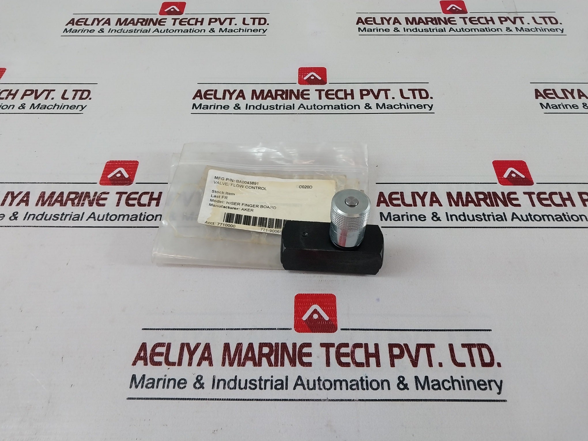 Parker Aker 9f600s Flow Control Valve