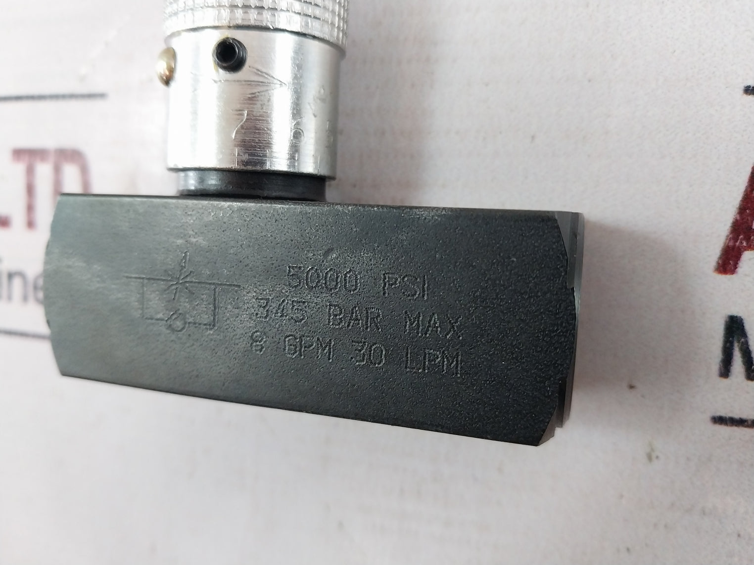 Parker Aker 9f600s Flow Control Valve