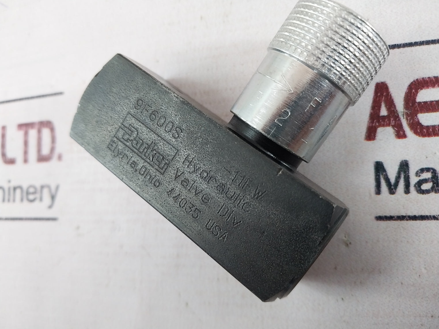 Parker Aker 9f600s Flow Control Valve