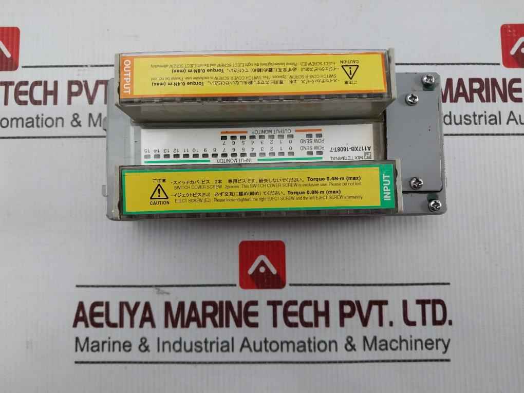 Parker A117xb-1608t-7 Input Output Mix Terminal 300v 14a