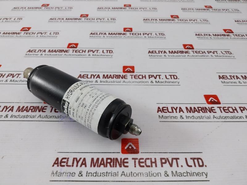 Parker Acp04aa008r17h Hydraulic Accumulator 260 Bar/3700 Psi
