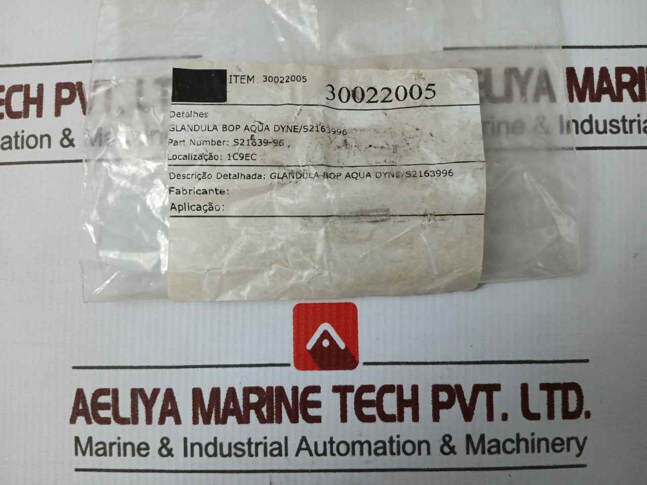 Parker Agl60 High Pressure Connection S21639-96 30022005