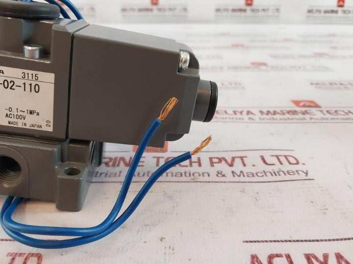 Parker As2406-02-110 Solenoid Valve Ac100V 3115