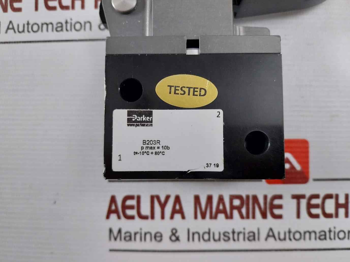 Parker B203R Cj Valve Automatic Switch Ssw 40, 200712 10Bar -10°C + 80°C