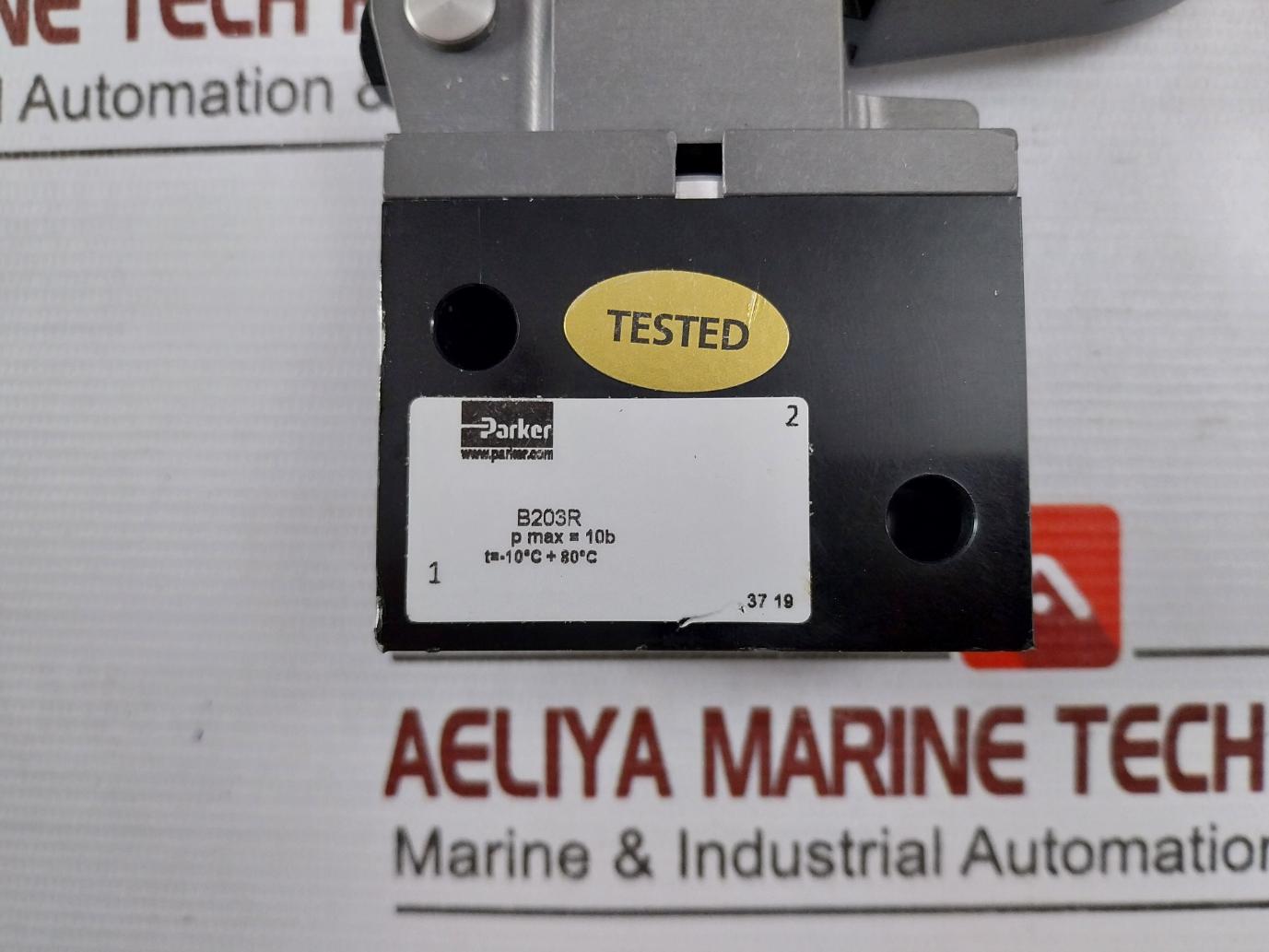 Parker B203R Cj Valve Automatic Switch Ssw 40, 200712 10Bar -10°C + 80°C