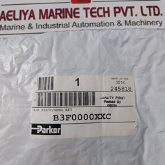 Parker B3F0000Xxc B3 Series Inline Valve 146 Psi Max