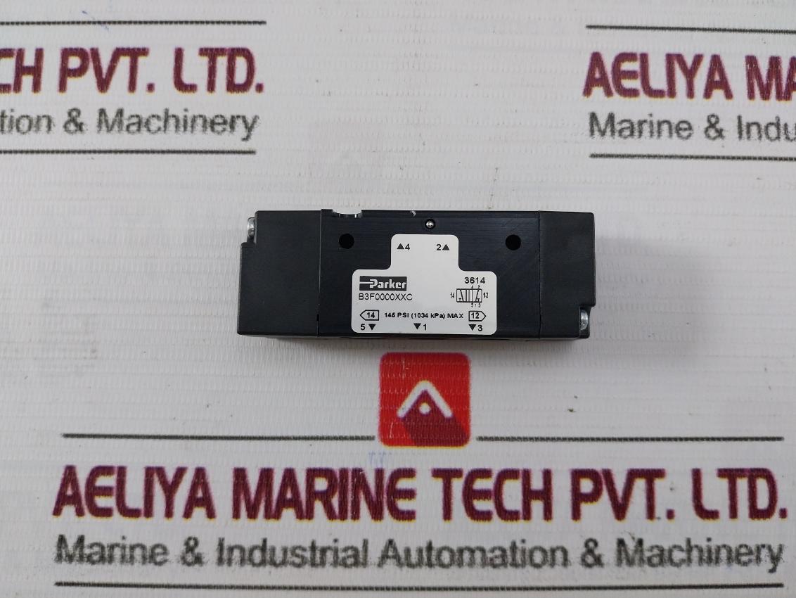 Parker B3F0000Xxc B3 Series Inline Valve 146 Psi Max