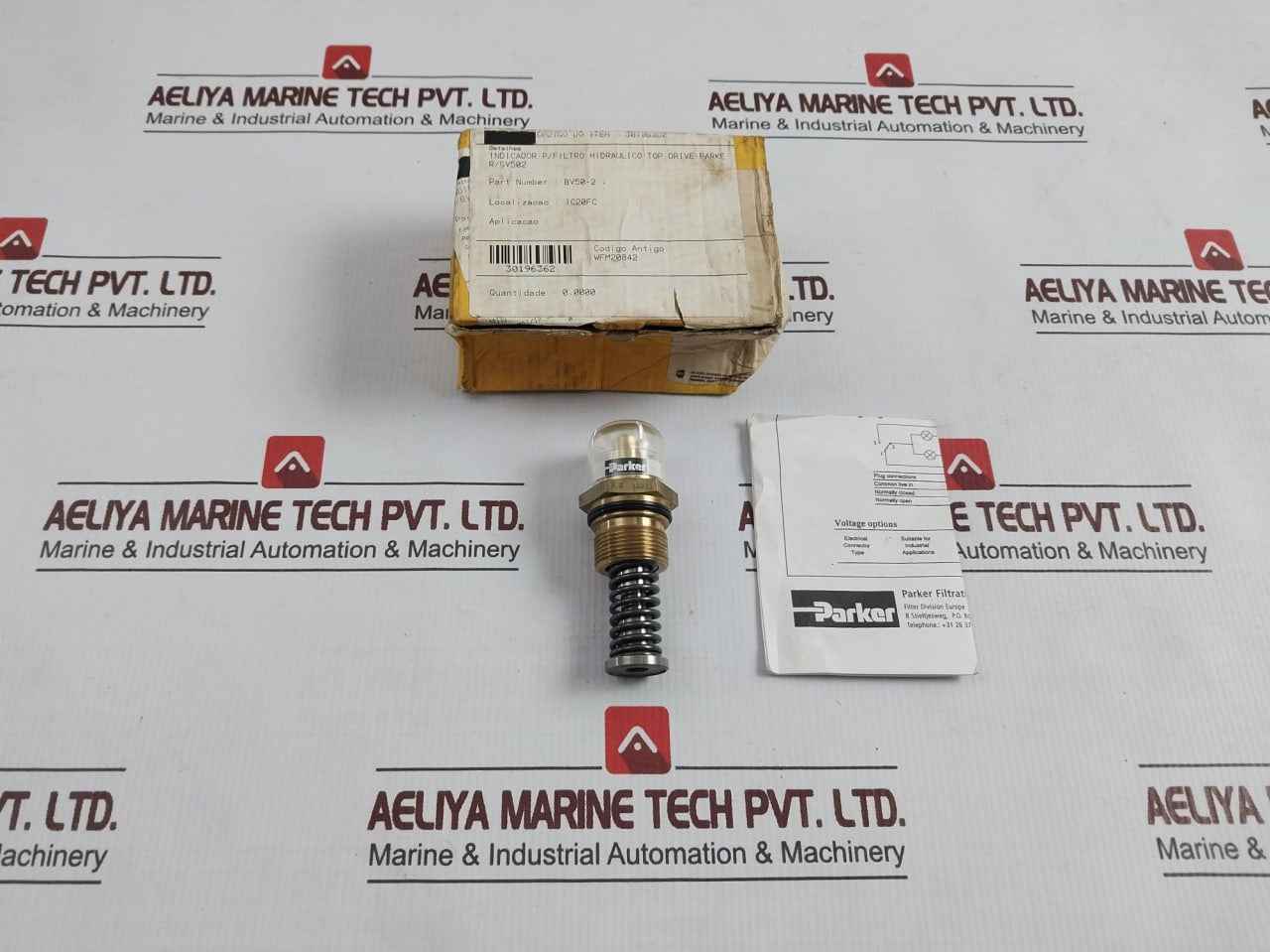 Parker Bv50-2A Indicator For Hydraulic Filter Vis/Byp5.0 Wfm20842 K5311