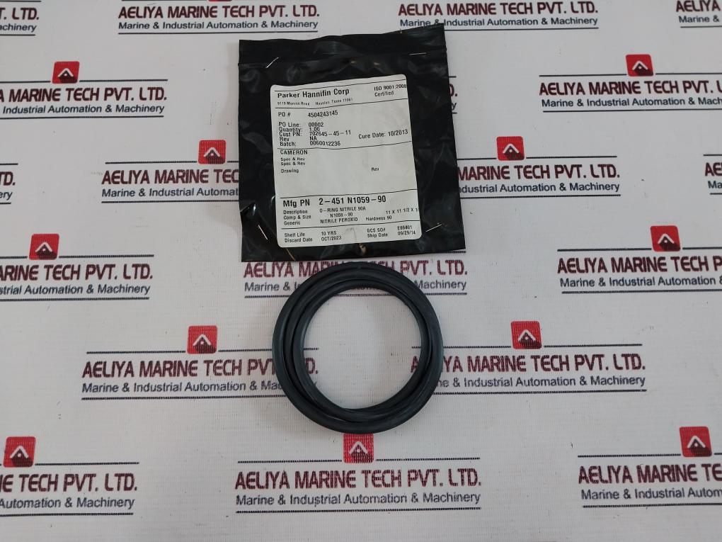 Parker Cameron 2-451 N1059-90 O-ring Nitrile 90A