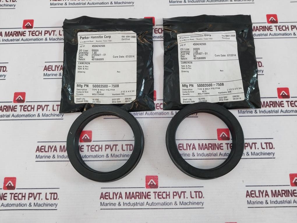 Parker Cameron 50003500-750B Type B Moly Polypak O Ring 4615