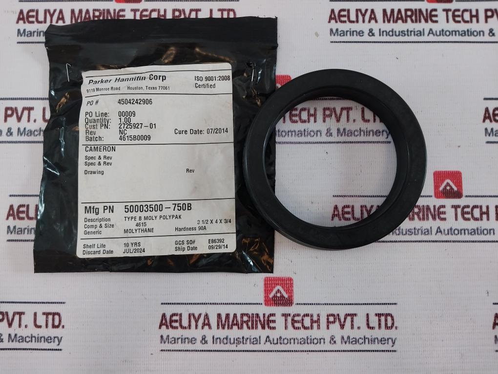 Parker Cameron 50003500-750B Type B Moly Polypak O Ring 4615