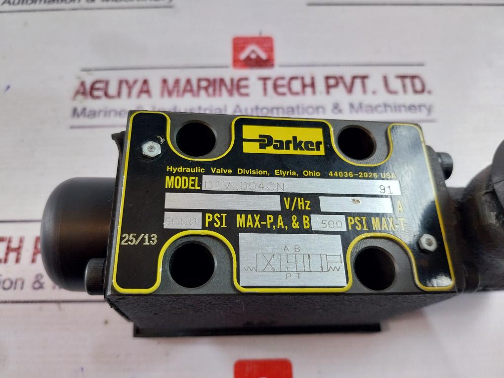 Parker D1Vl004Cn Hydraulic Directional Control Valve 5000 Psi