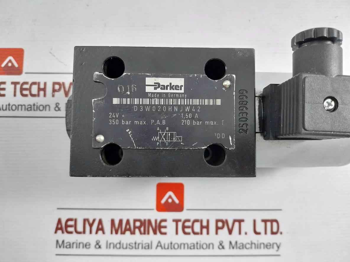 Parker D3W020Hnjw42 Hydraulic Solenoid Valve