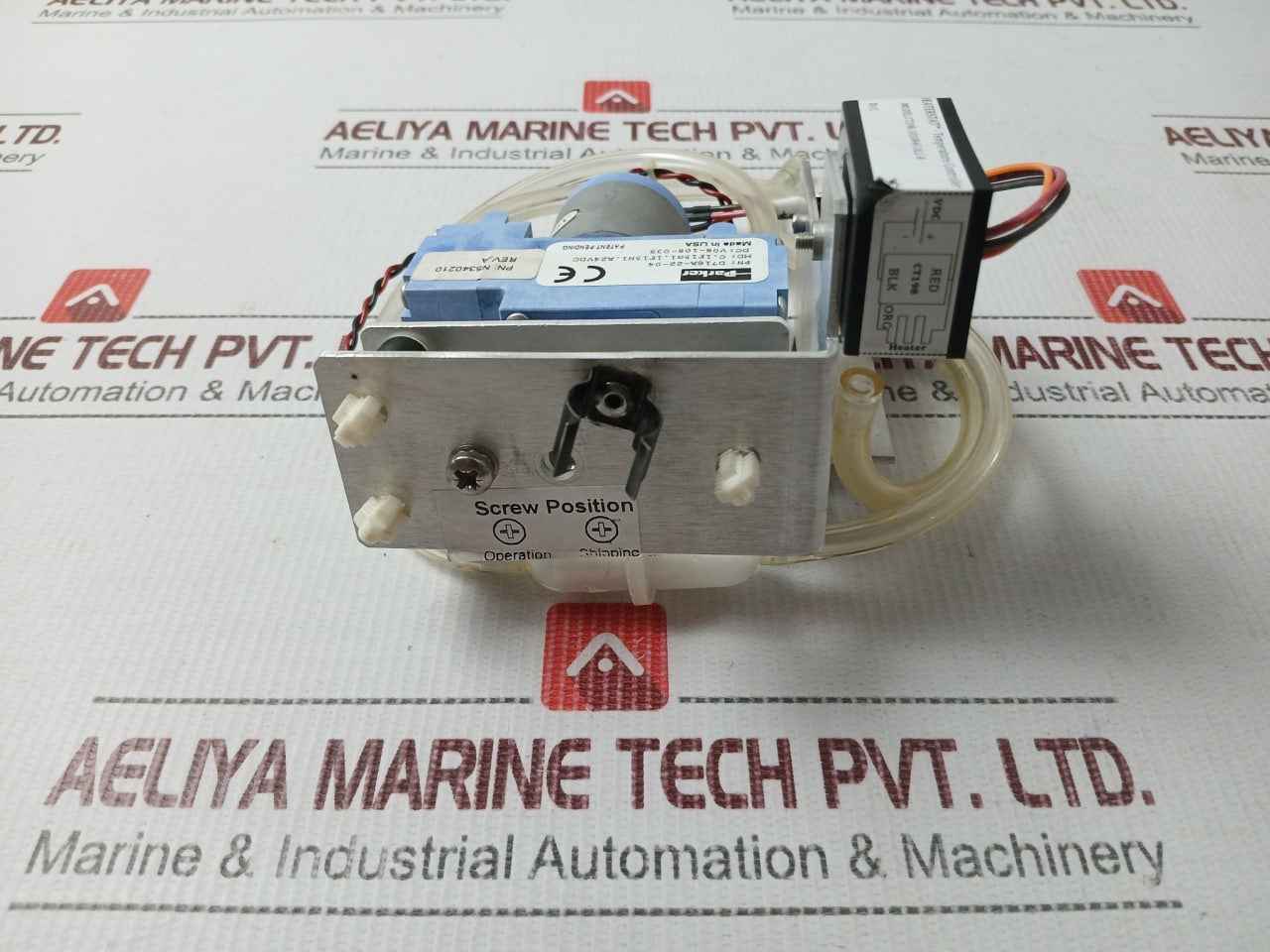 Parker D716a-22-04 Diaphragm Pump W/ Minco Ct198-1010r45.0l1-r Temp Controller