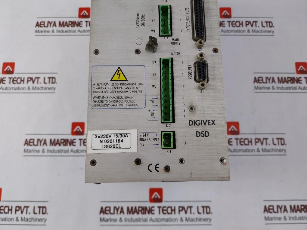 Parker Dsd13015Ve Digivex Dsd Digital Servo Amplifier 0-310V 15A 50/60Hz