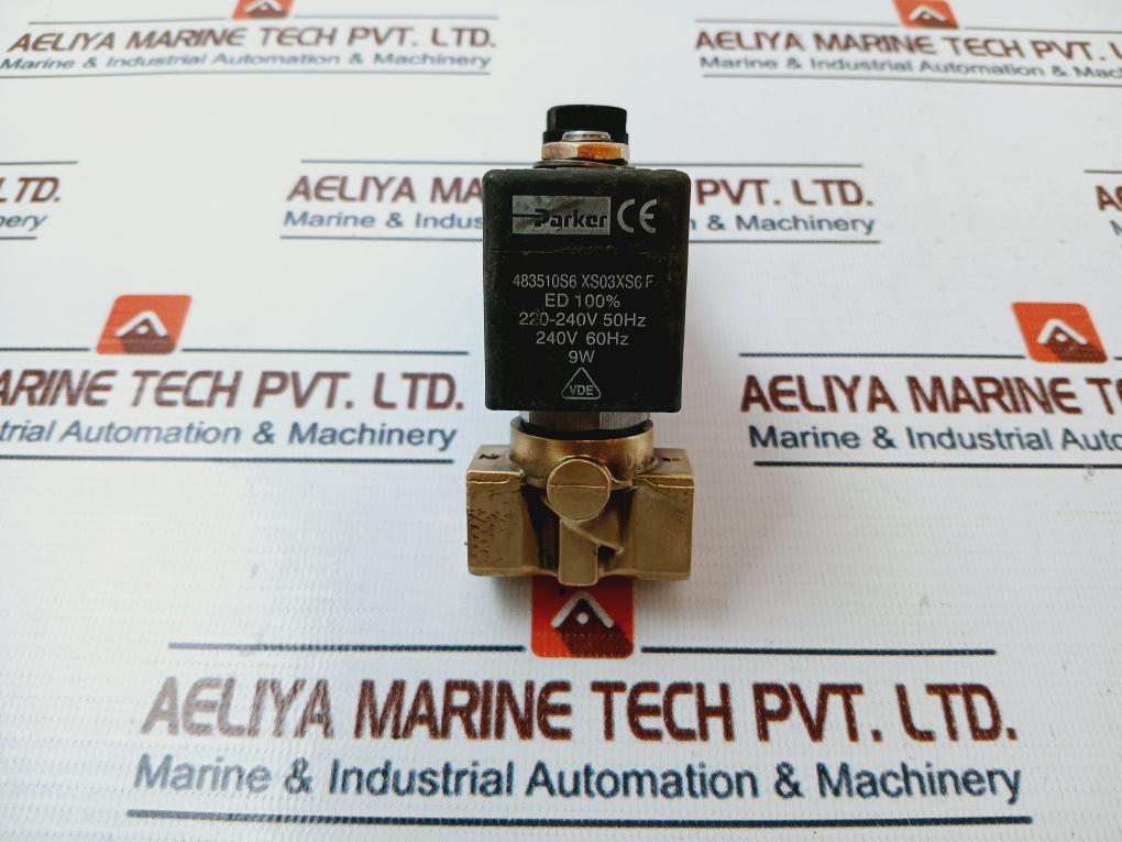 Parker E121K0402 Solenoid Valve 220-240V 50/60Hz