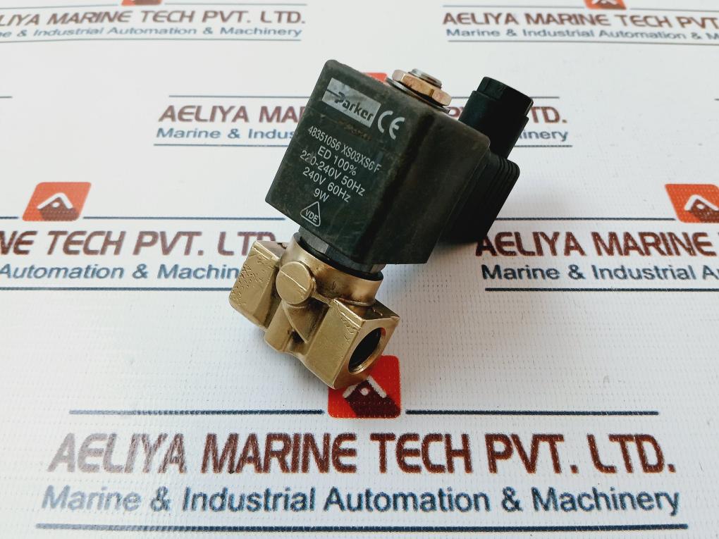 Parker E121K0402 Solenoid Valve 220-240V 50/60Hz