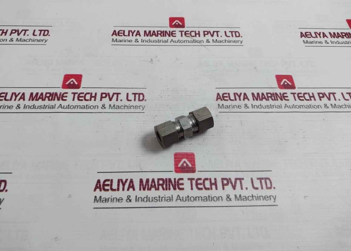 Parker Eo-dur Straight Union For Tubing