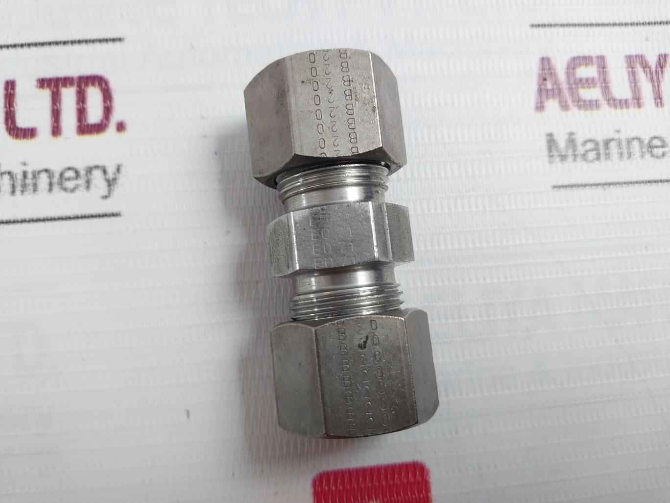 Parker Eo-dur Straight Union For Tubing