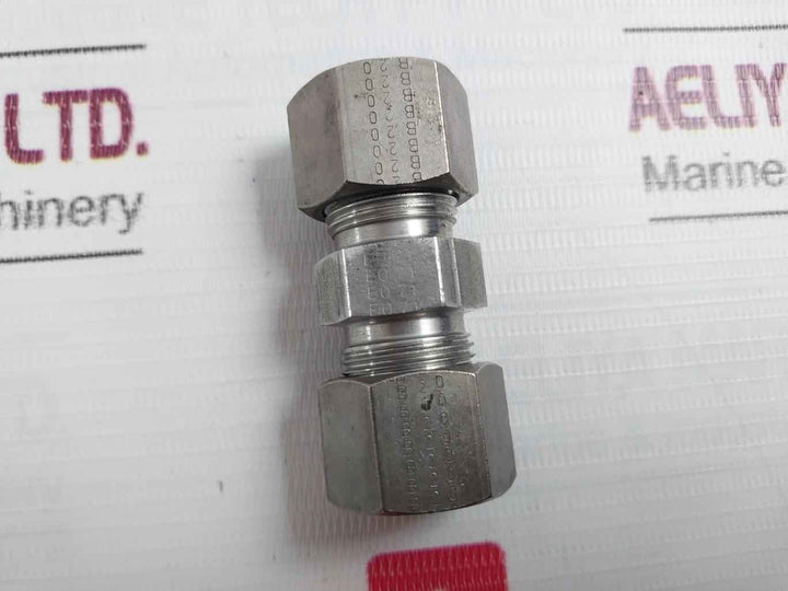 Parker Eo-dur Straight Union For Tubing