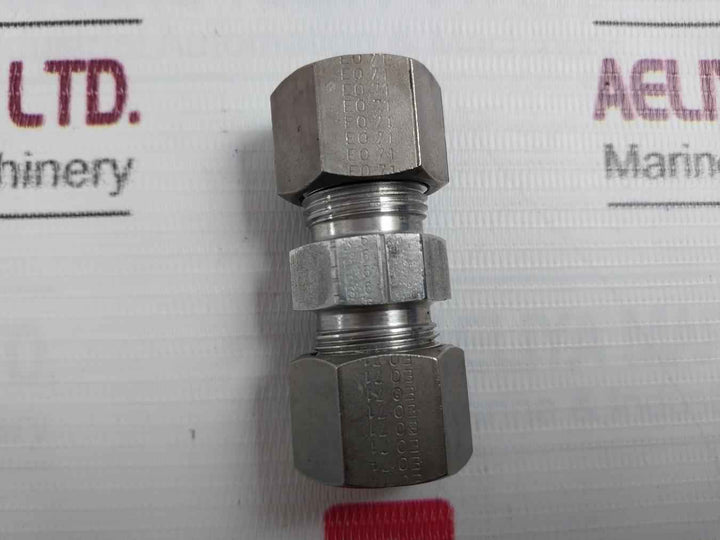 Parker Eo-dur Straight Union For Tubing