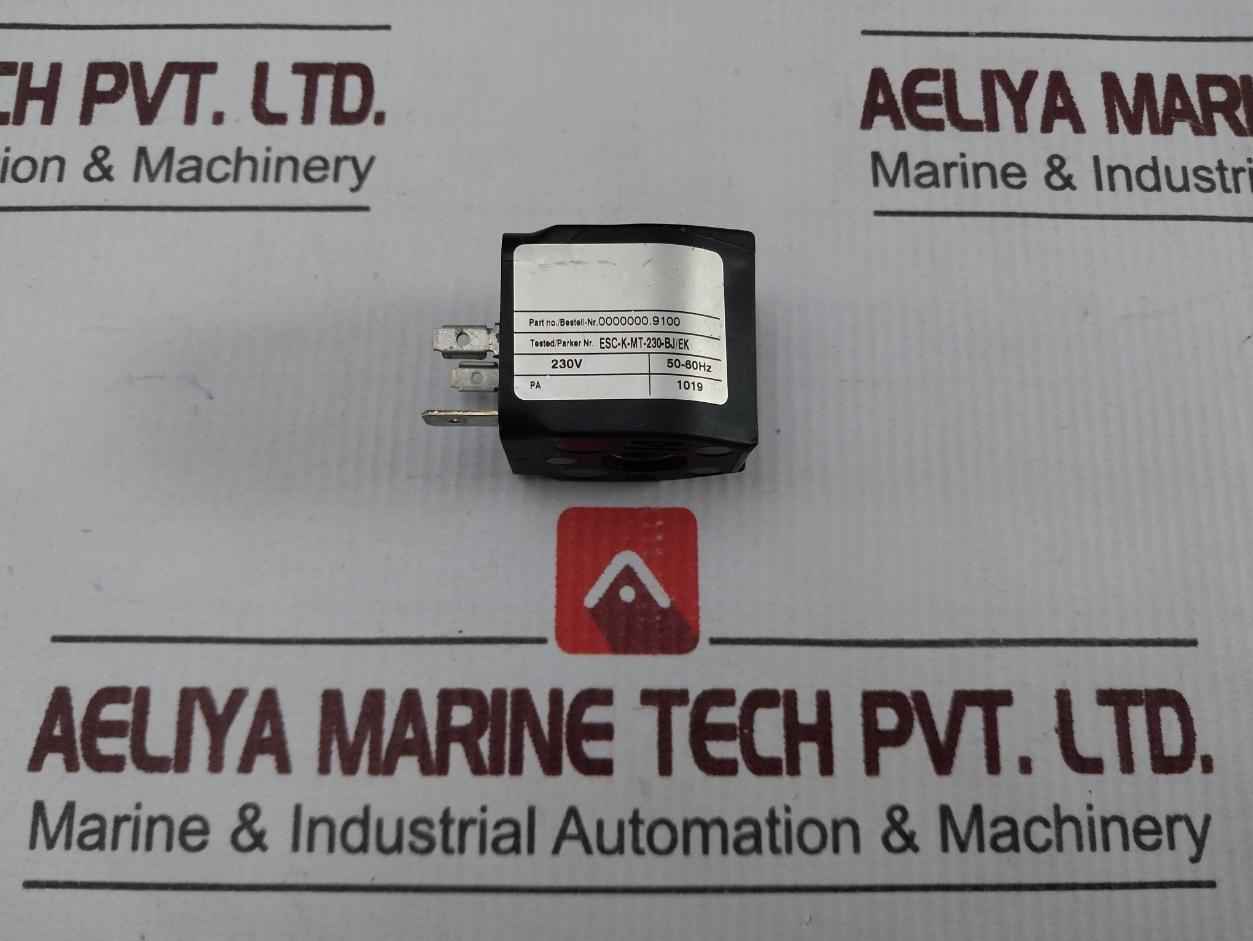 Parker Esc-k-mt-230-bj/Ek Solenoid Coil 50-60Hz 230V