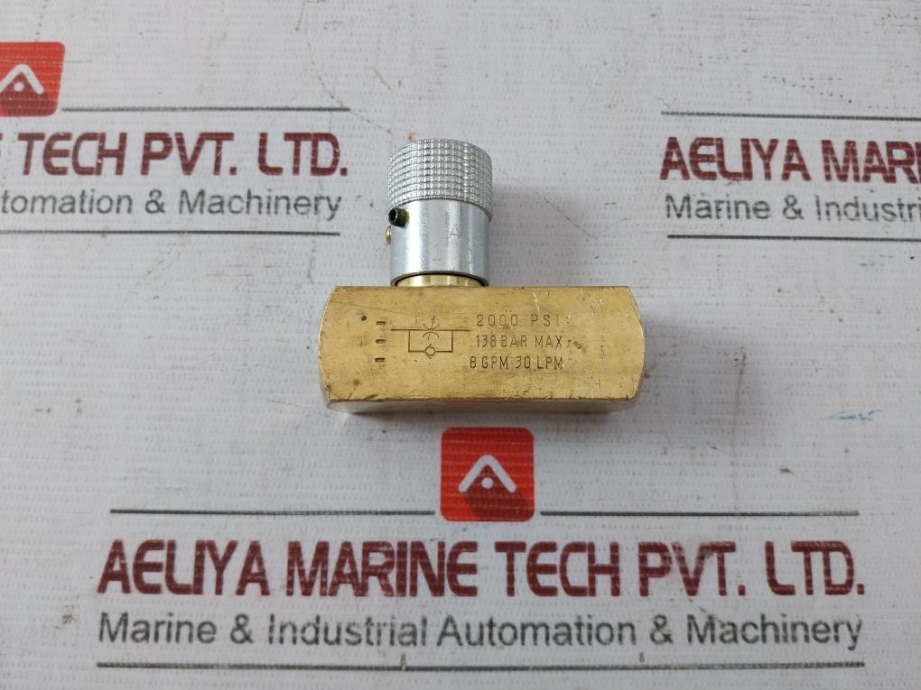 Parker F600B Flow Control Valve 2000 Psi 138 Bar