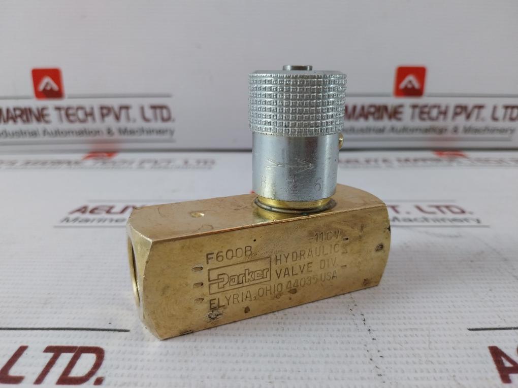 Parker F600B Flow Control Valve 2000 Psi 138 Bar
