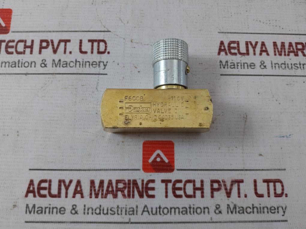 Parker F600B Flow Control Valve 2000 Psi 138 Bar