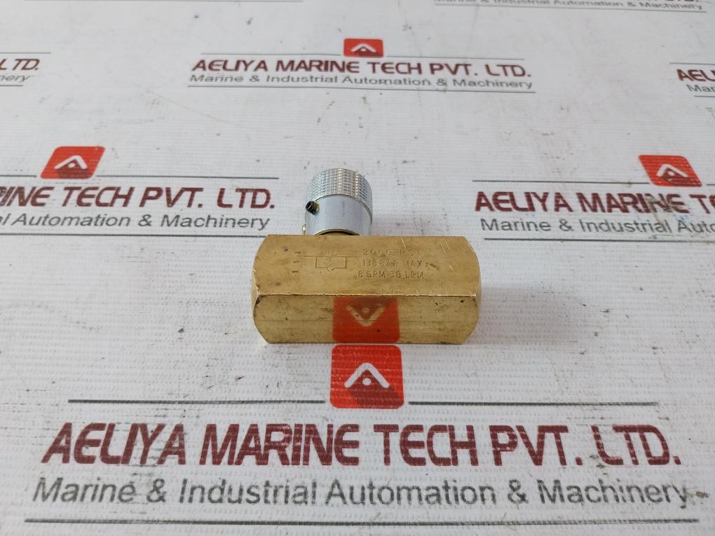 Parker F600B Flow Control Valve 2000 Psi 138 Bar