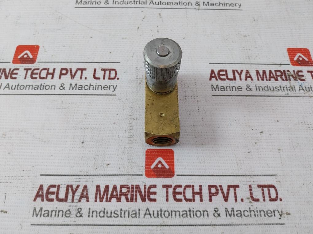 Parker F600B In-line Flow Control Valve 2000 Psi 138 Bar