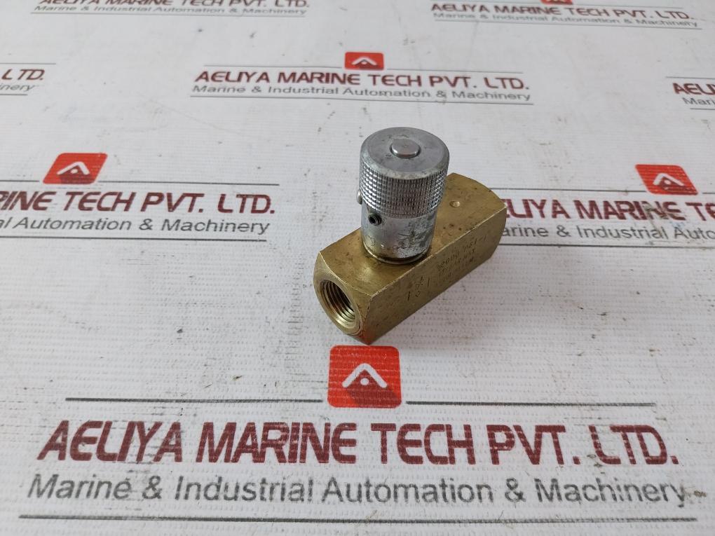 Parker F600B In-line Flow Control Valve 2000 Psi 138 Bar