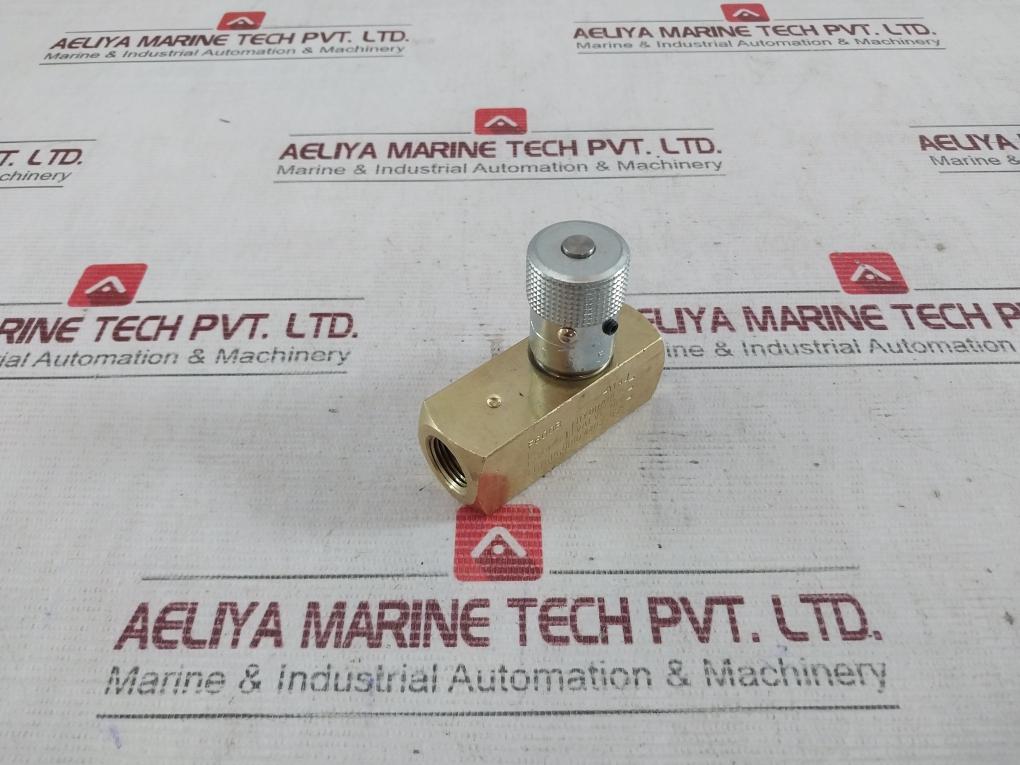 Parker F600B In-line Flow Control Valve 2000 Psi 138 Bar 8Gpm 30Lpm