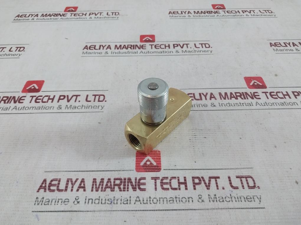 Parker F600B In-line Flow Control Valve 2000 Psi 138 Bar 8Gpm 30Lpm