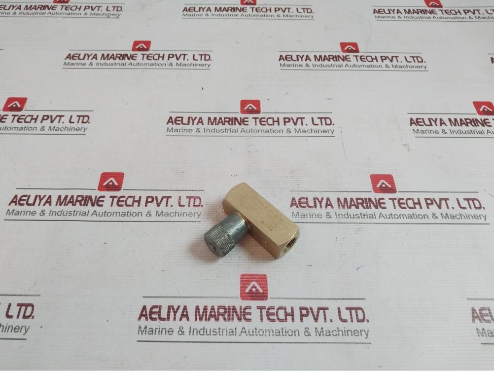 Parker F600B In-line Flow Control Valve 2000 Psi 138 Bar 8Gpm 30Lpm, -11Bv