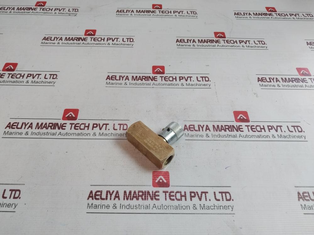 Parker F600B In-line Flow Control Valve 2000 Psi 138 Bar Max