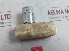 Parker F600B In-line Flow Control Valve 2000 Psi 138 Bar Max