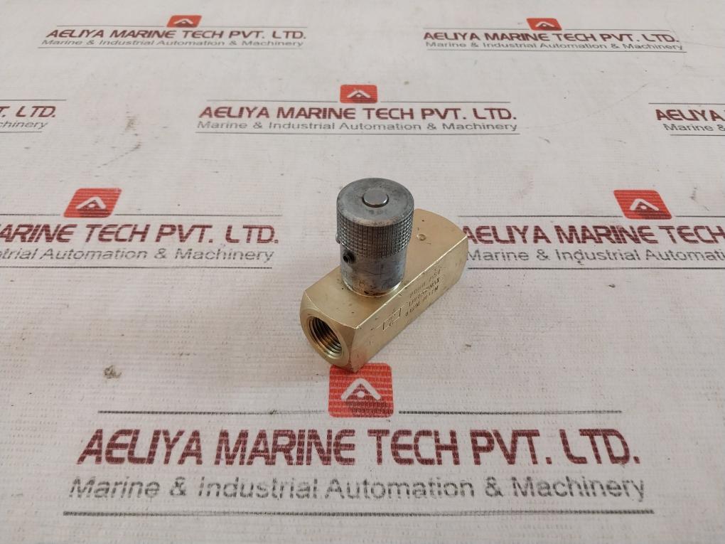 Parker F600B Inline Flow Control Valve 2000 Psi 138 Bar 8 Gpm 30 Lpm