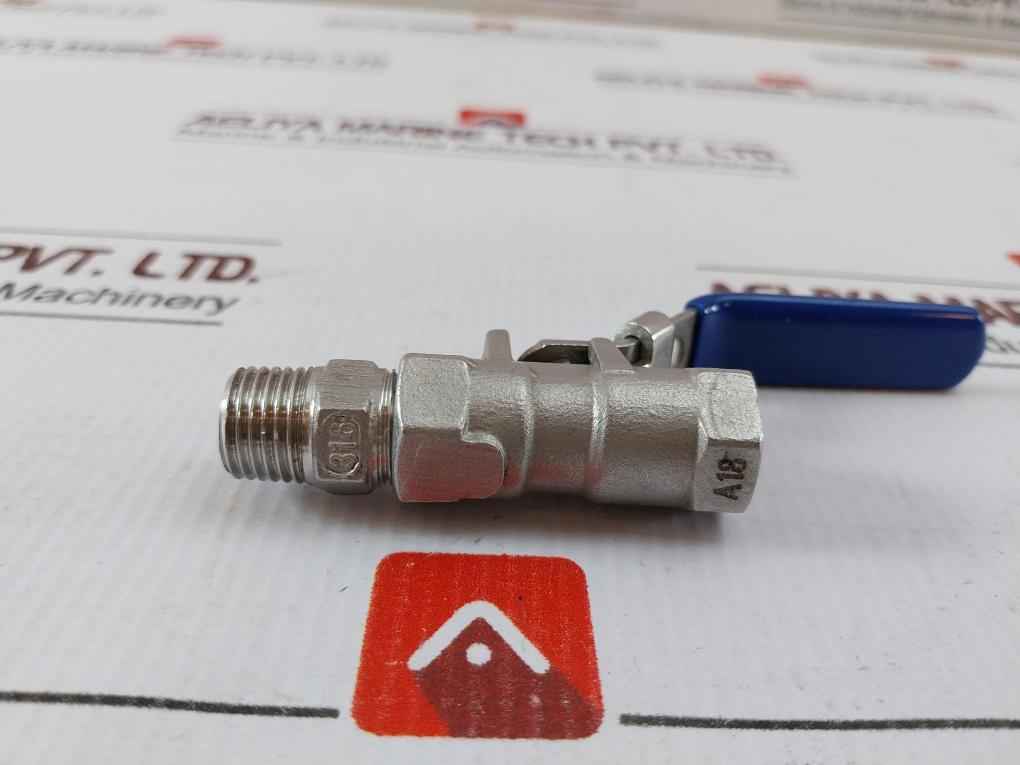 Parker Fg-k11168-kw Bunker Sampler Gauge & Tapping Ball Valve Set Dn8 Pn84