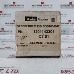 Parker Filtration 936602Q Hydraulic Filter Element Hpu 1201143301