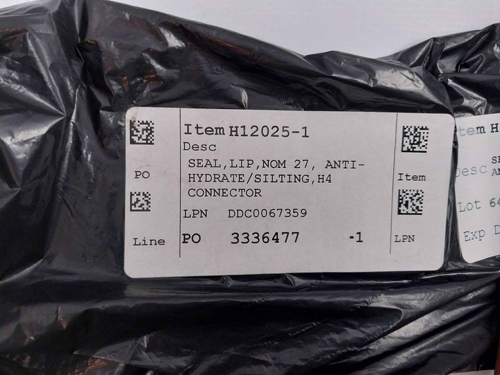 Parker H12025-1 Seal Ring 18-15M Dimensions: A=27.875X B=27.355, Rev Lvl: J