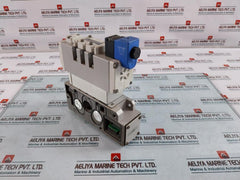 Parker H2EVXBG0B9D Solenoid Valve Assembly With PS4135CP Flow Control Valve