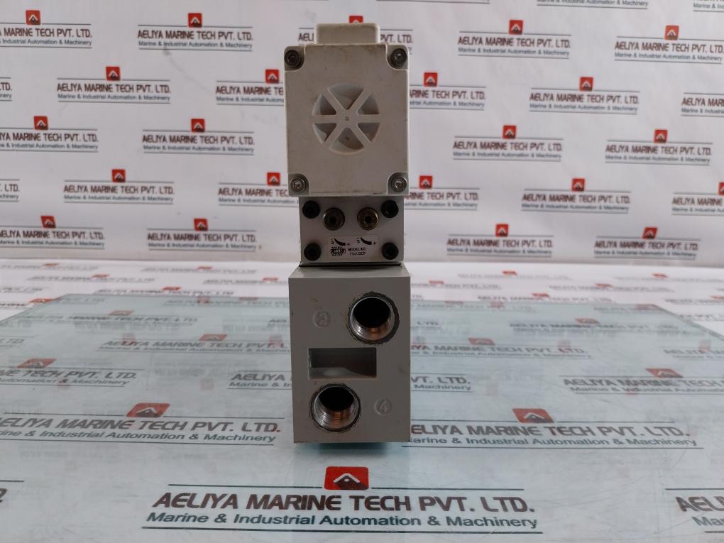 Parker H2EVXBG0B9D Solenoid Valve Assembly With PS4135CP Flow Control Valve