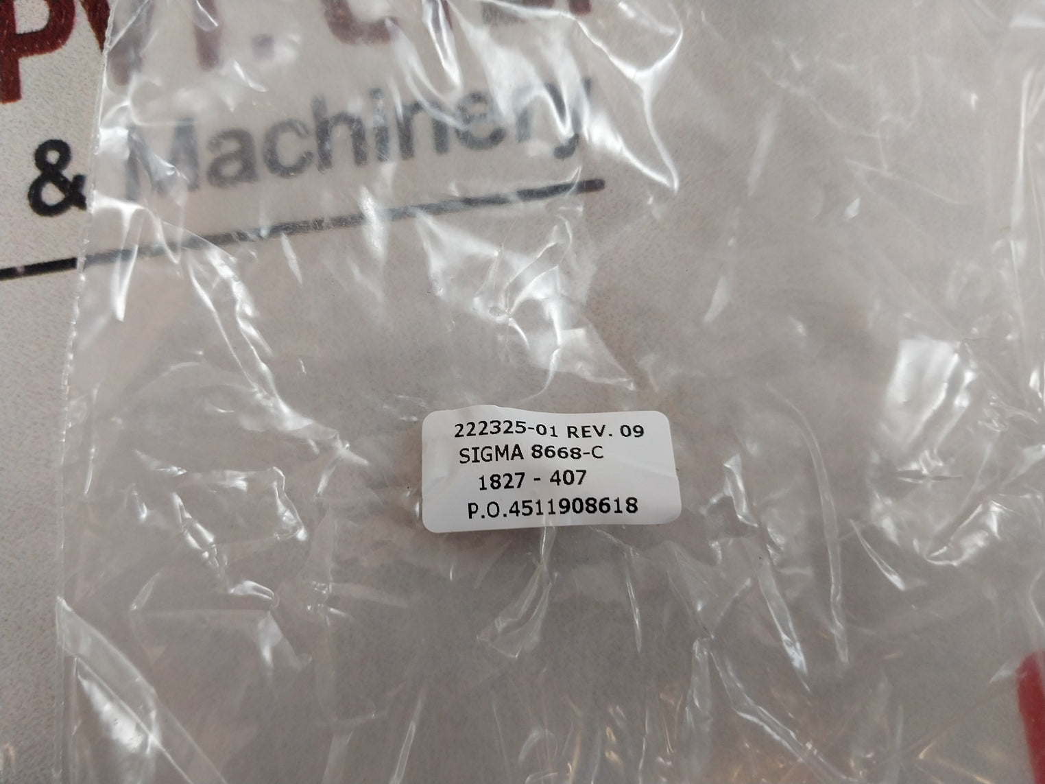 Parker Hannifin 2395468-00-20-02 Solenoid Valve Coil Section Repair Kit Rev: 09