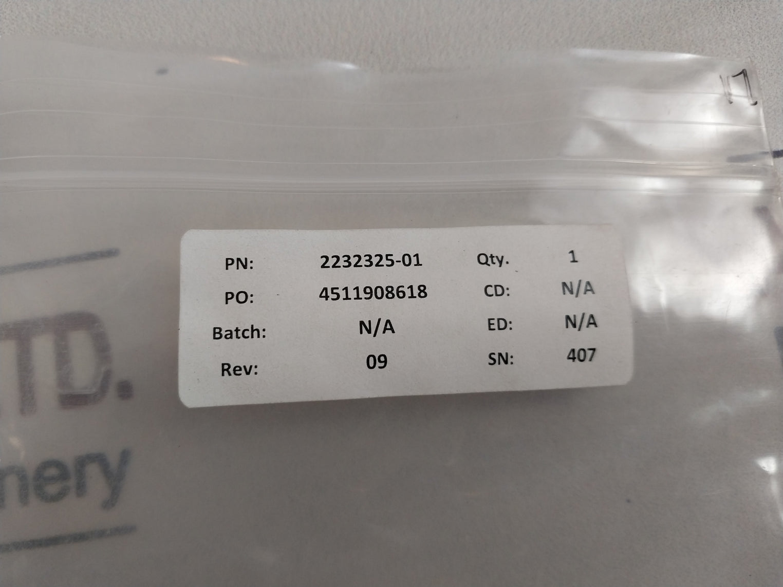 Parker Hannifin 2395468-00-20-02 Solenoid Valve Coil Section Repair Kit Rev: 09